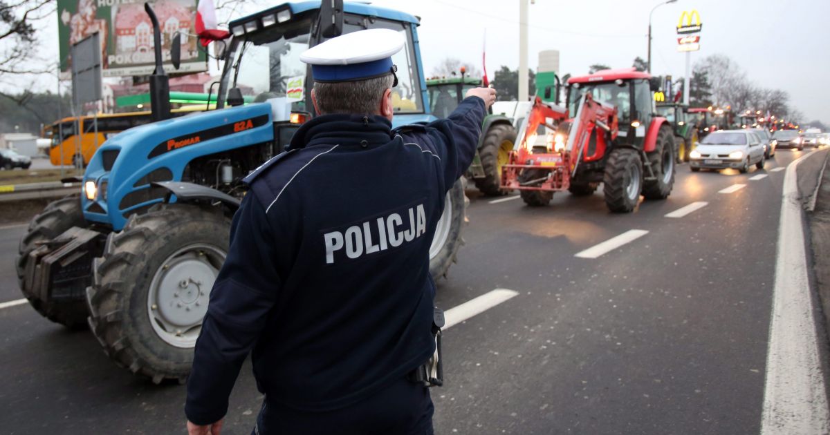 Polscy rolnicy demonstrują na granicy z Ukrainą – Respublika.lt